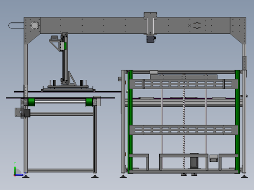 2023.02月-模块灯供料自动化sw18可编辑左视缩略图