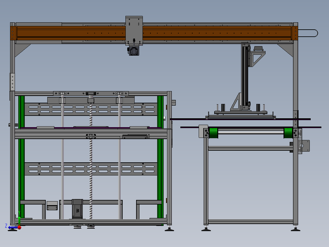 2023.02月-模块灯供料自动化sw18可编辑右视图