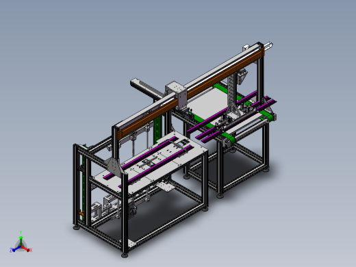 2023.02月-模块灯供料自动化sw18可编辑正等轴测缩略图