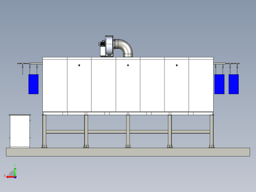 电红外辐射路方案（creo8+cad+bom）后视缩略图
