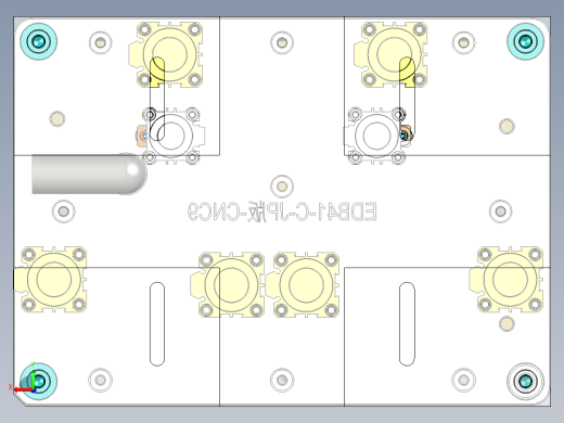 EDB41-C笔记本CNC工装夹具三维模型-JP版-CNC9-181204后视缩略图