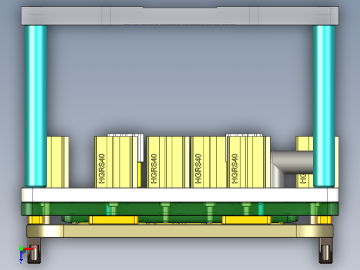 EDB41-C笔记本CNC工装夹具三维模型-JP版-CNC9-181204俯视缩略图