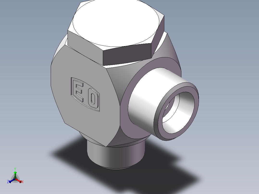 铰接式90度接头、1DI-20-18