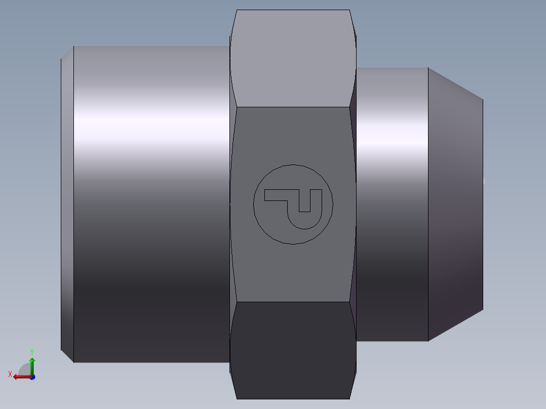 焊接直接头、1DW-30-20后视图
