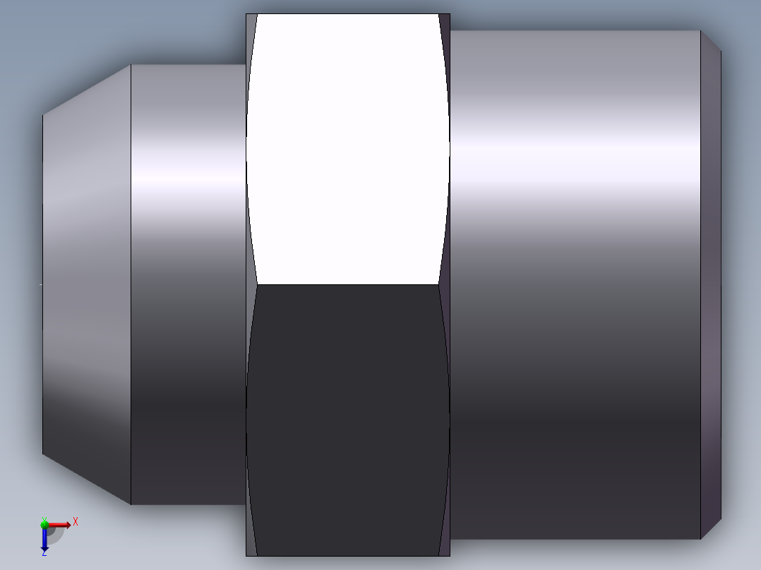 焊接直接头、1DW-30-20俯视图