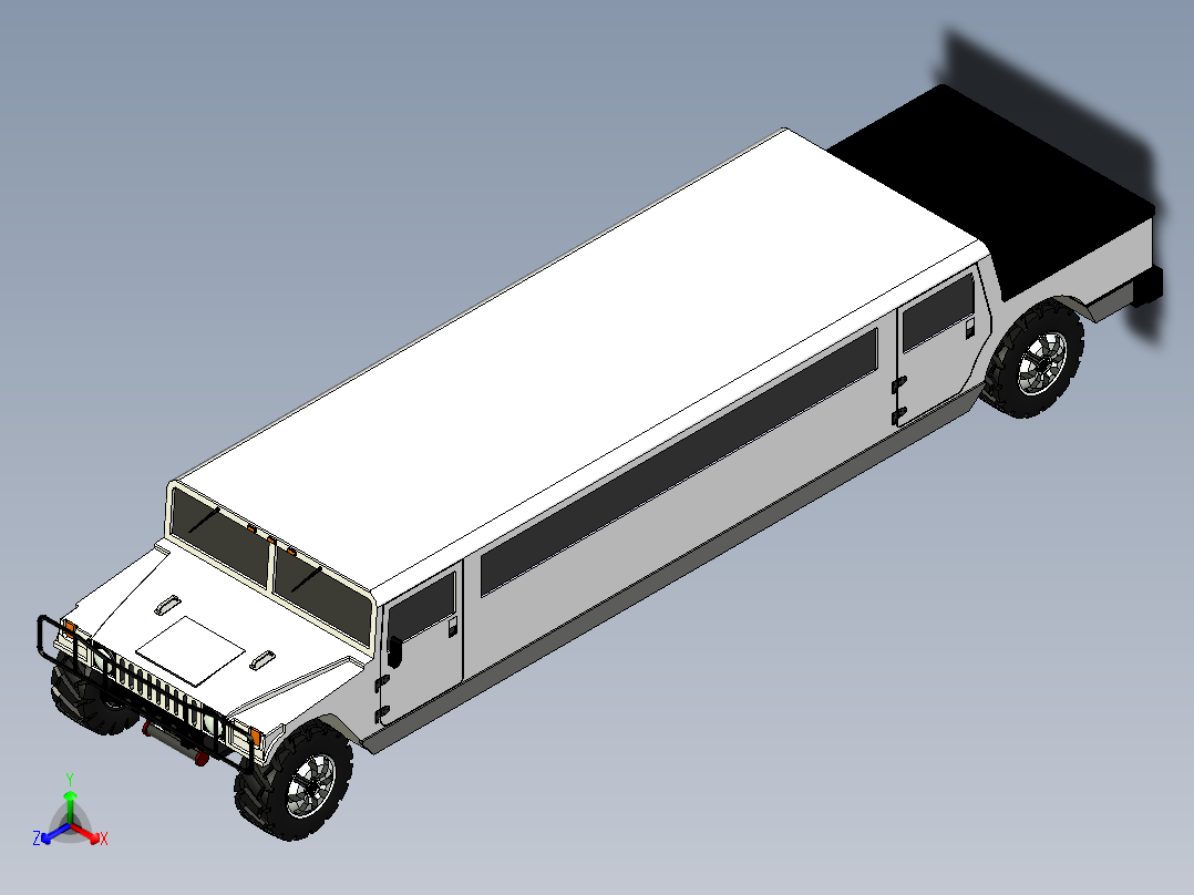 B3003912-悍马H1豪华轿车