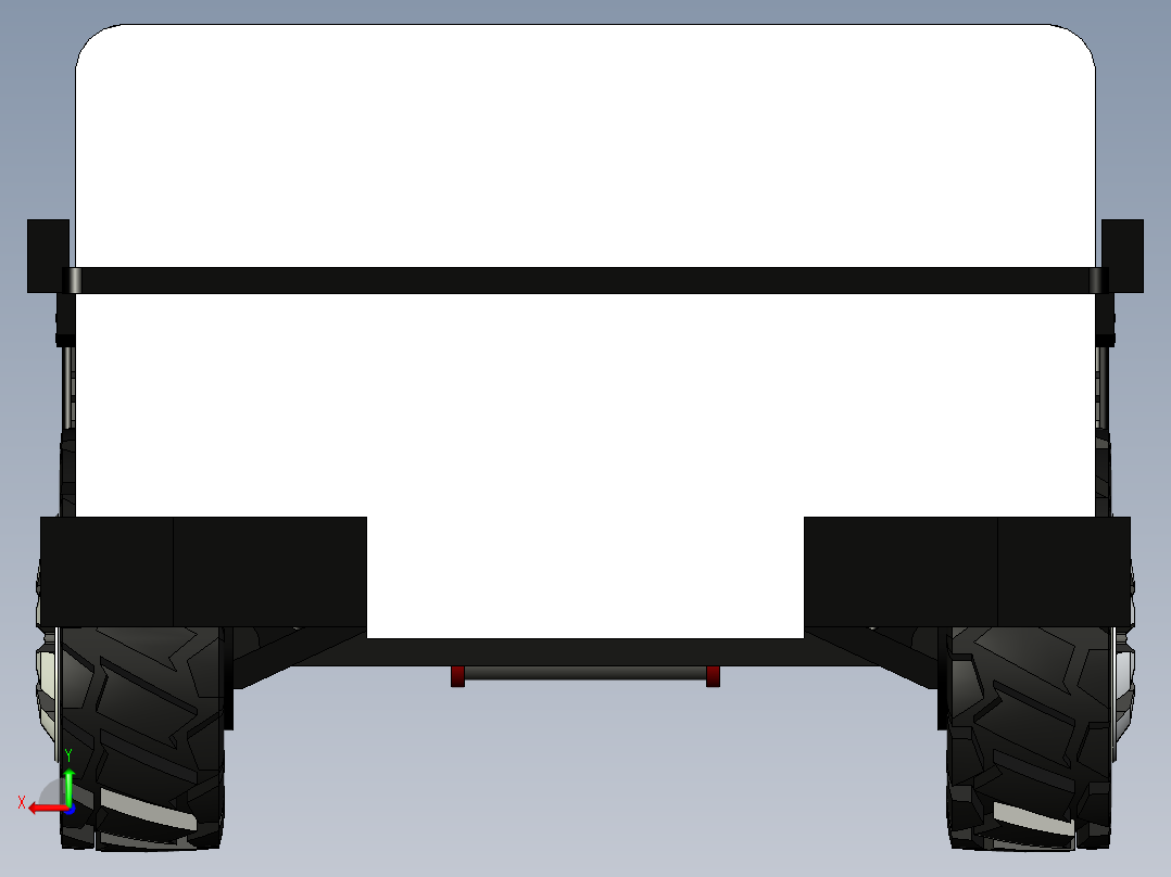 B3003912-悍马H1豪华轿车后视图