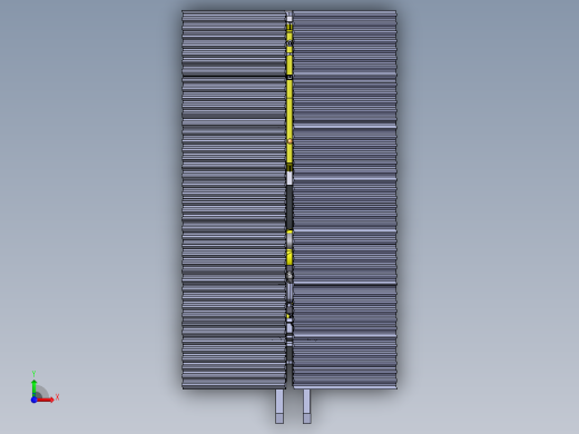 叉车摆放雨棚前视缩略图