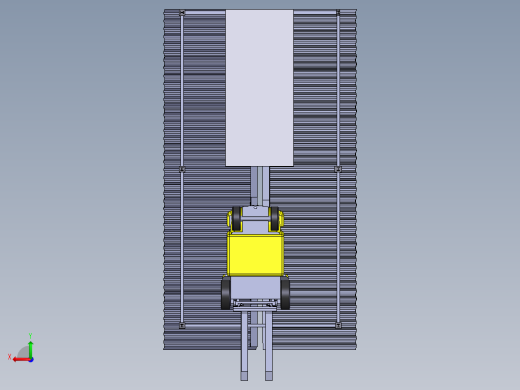 叉车摆放雨棚后视缩略图
