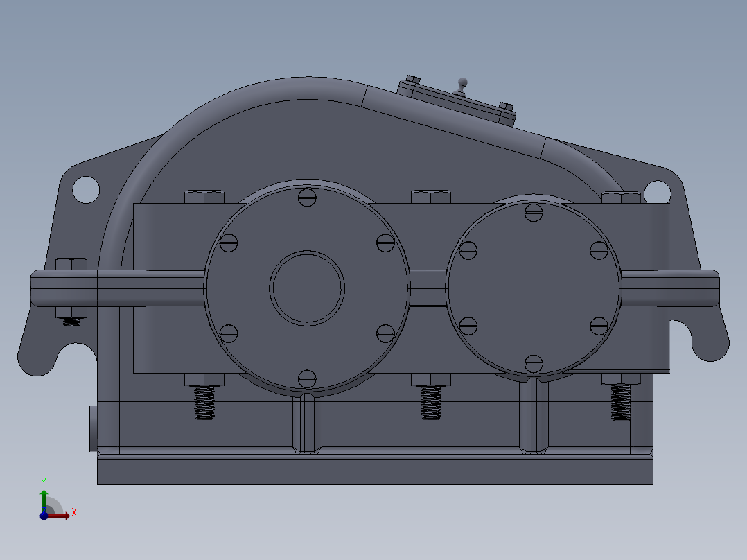层叠式红枣分级机前视图