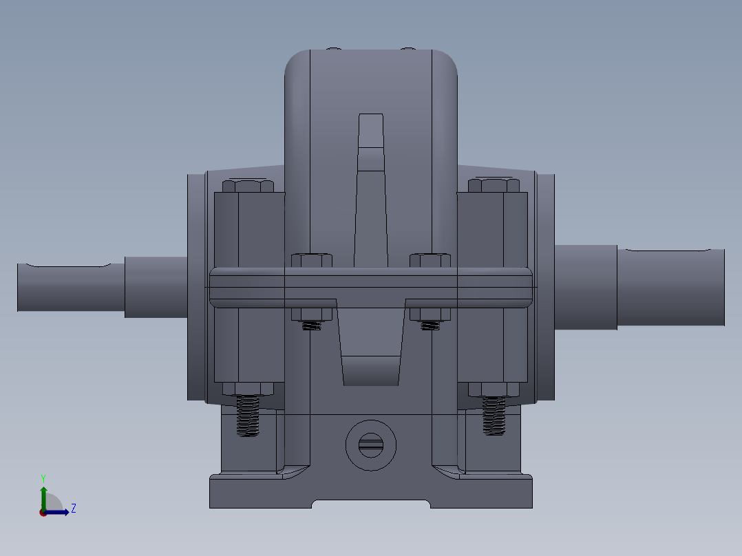层叠式红枣分级机左视图