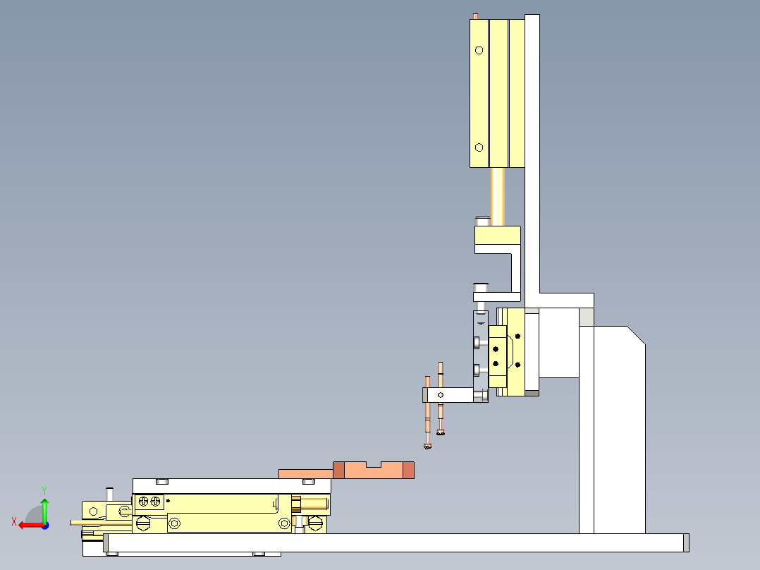 电池检测设备后视图