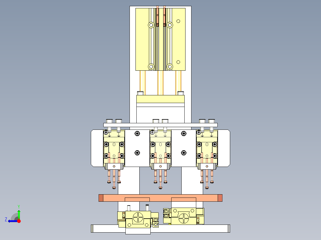 电池检测设备右视图