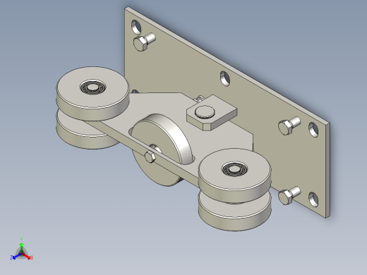 A0003186-5轮悬臂门吊架