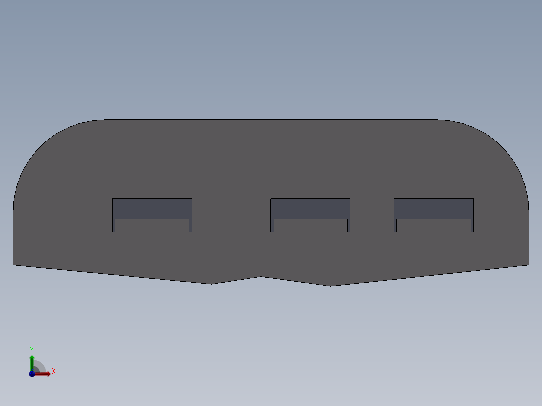 线束连接器前视图