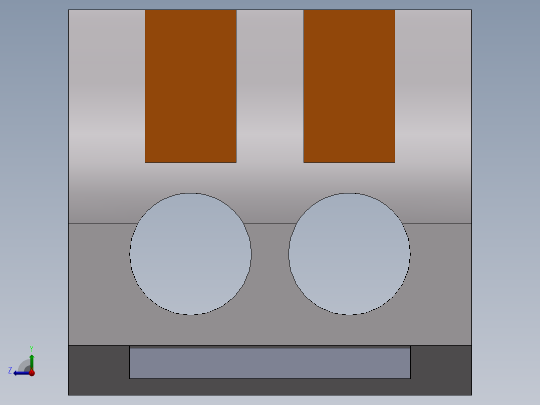 线束连接器右视图