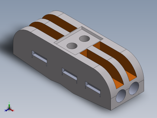 线束连接器正等轴测缩略图