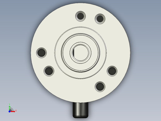 Orange 400 PPR两相增量式光学旋转编码器前视缩略图