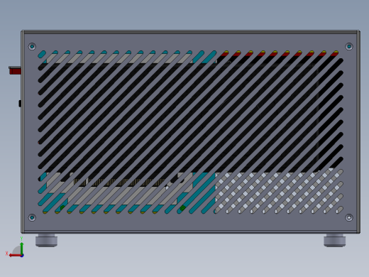 酷冷瘦型ITX机箱11后视缩略图