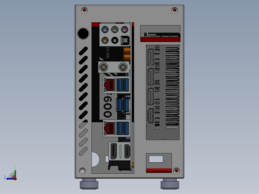 酷冷瘦型ITX机箱11右视图