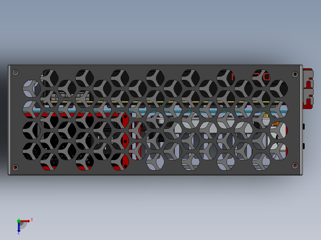 酷冷瘦型ITX机箱11俯视图