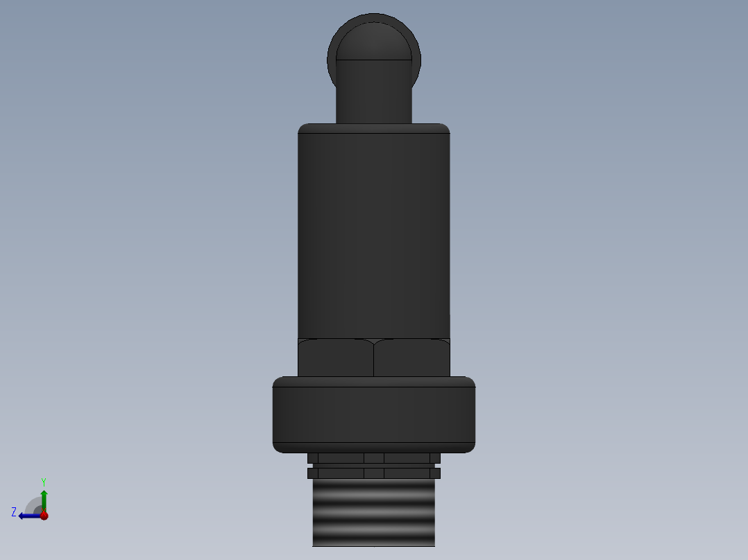 CROSS_DN40_PN10_U-PVC右视图