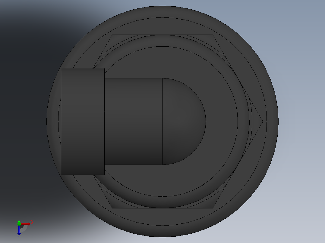 CROSS_DN40_PN10_U-PVC俯视图