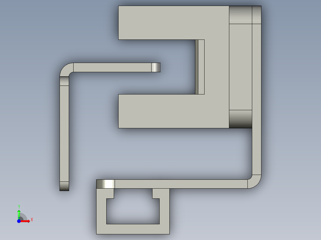 上银模组KK60-300-极限开关组件-2022080301-07前视图