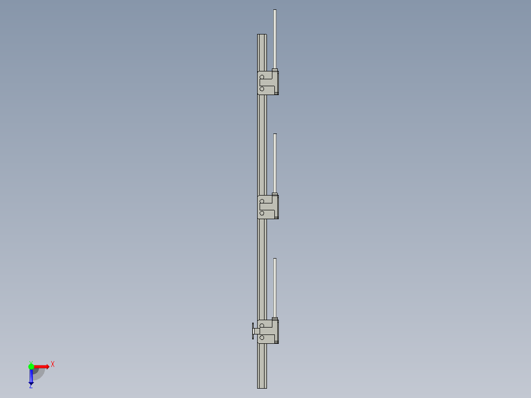上银模组KK60-300-极限开关组件-2022080301-07俯视图