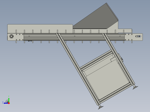 颗粒物料输送卸货上料提升机右视缩略图