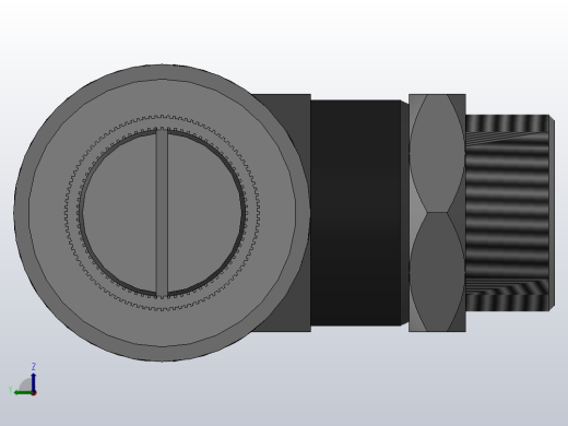 ISE-G 带节流消声器的快速排气阀-G螺纹_ISE10-G03前视缩略图