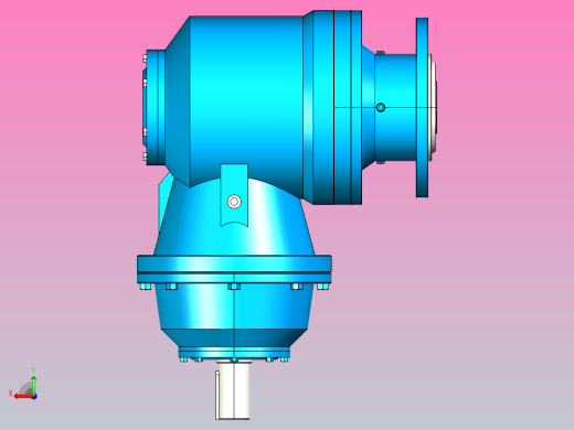 200R1Z～201R1Z行星减速机[NCE200R1Z9.37-IS-V3]后视缩略图