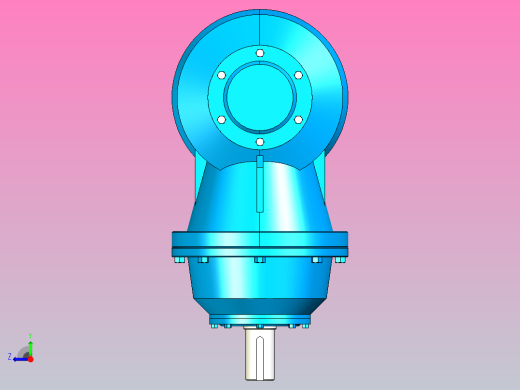 200R1Z～201R1Z行星减速机[NCE200R1Z9.37-IS-V3]右视缩略图