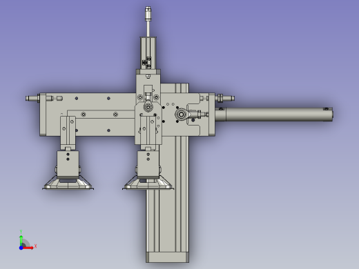 下料盆架搬运机构前视缩略图