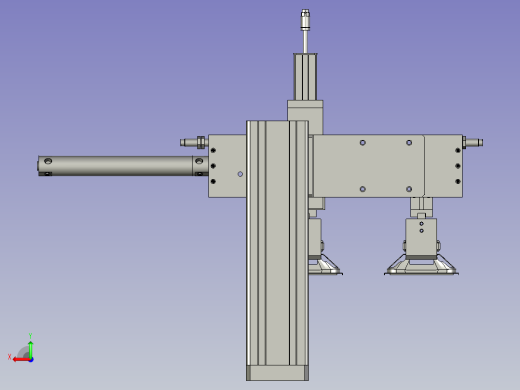 下料盆架搬运机构后视缩略图