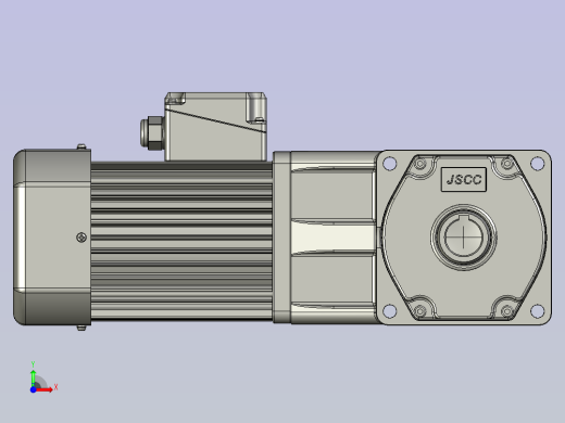 S750Y22L50RC标准减速电机前视缩略图