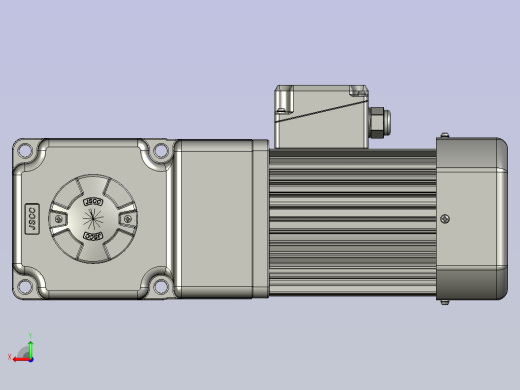 S750Y22L50RC标准减速电机后视缩略图