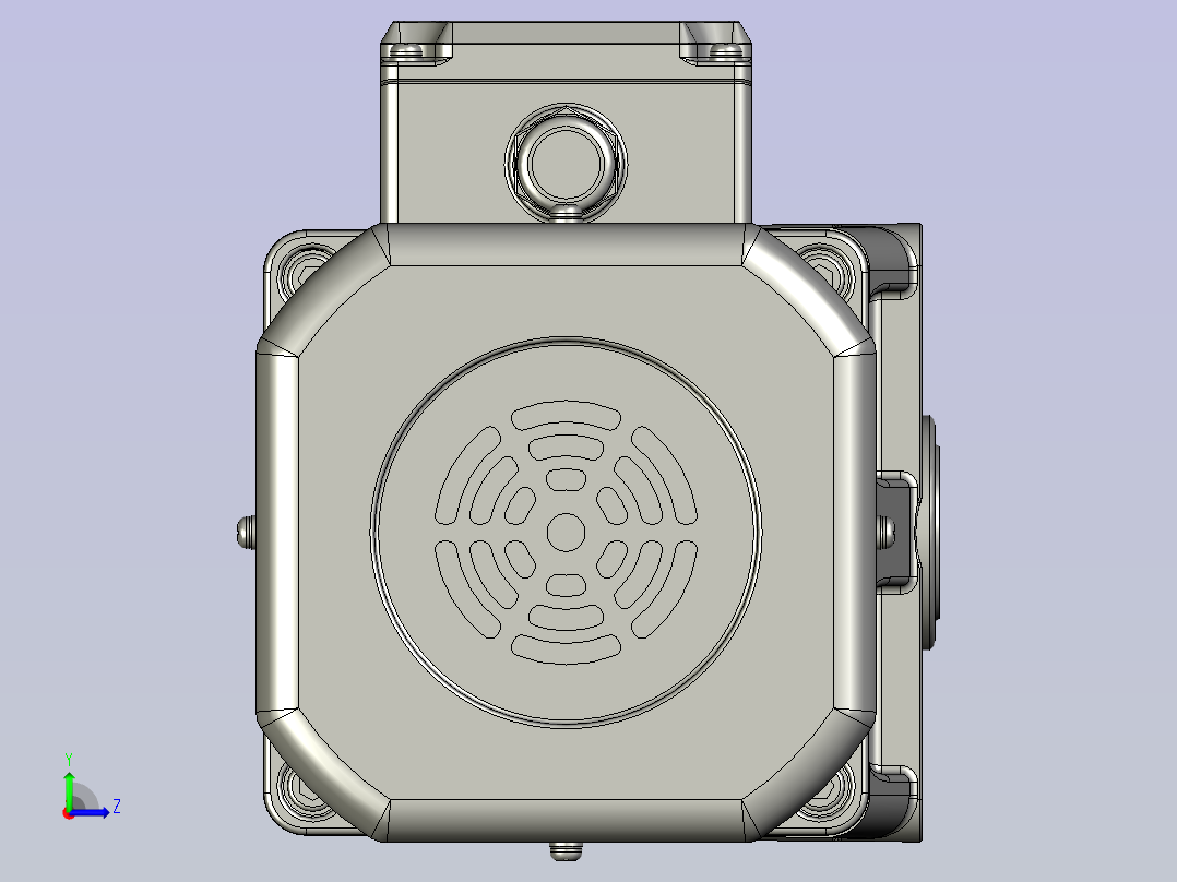 S750Y22L50RC标准减速电机左视图