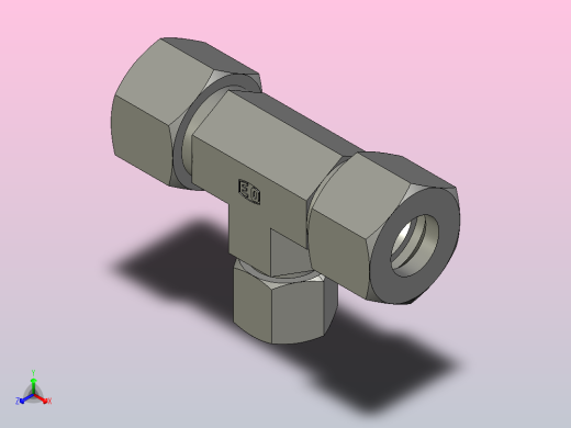 EO管接头三通异径管TR16 10 16S71.igs