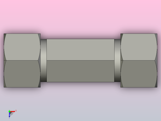 EO管接头三通异径管TR16 10 16S71.igs俯视缩略图