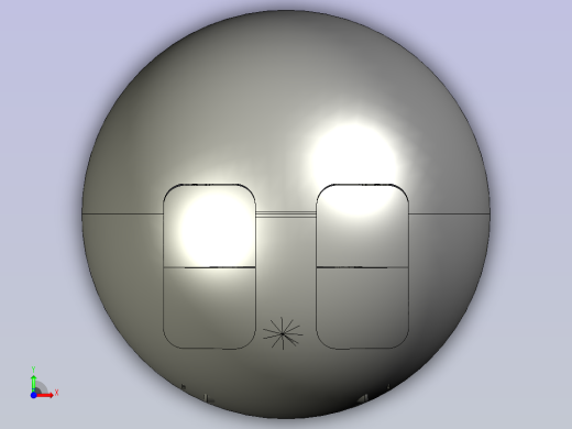 智能编程机器无线蓝牙机器球前视缩略图