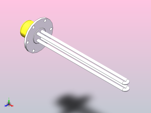 12KW加热管正等轴测缩略图