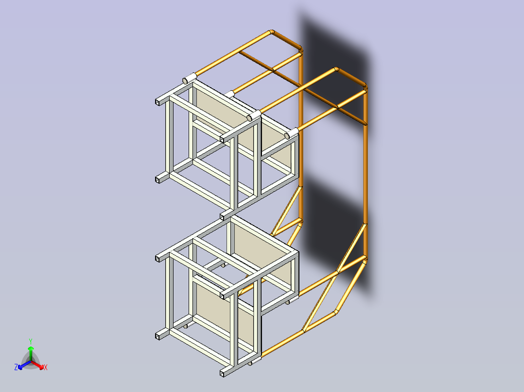 流水线过桥主视图