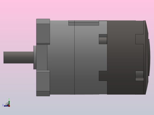 CRBU2系列叶片式摆动气缸(带角度调整单元)[CRBU2WU30-90SZ]右视缩略图