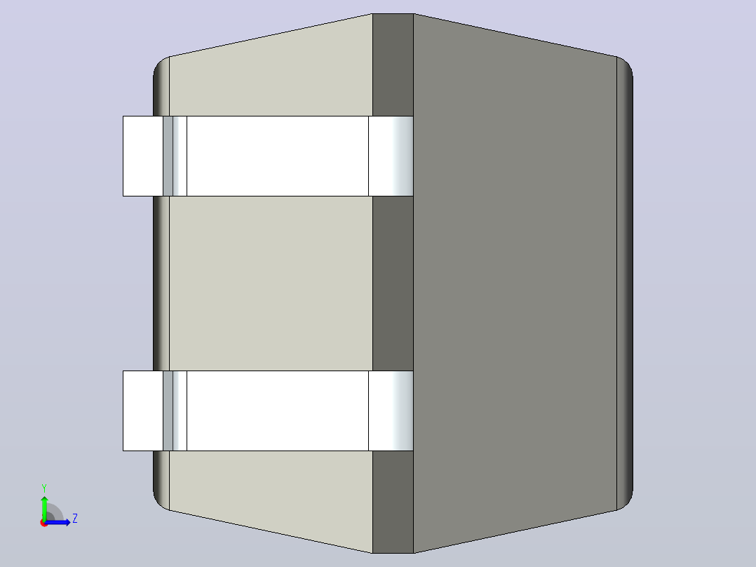 106x SOIC 封装（小外形集成电路）SOIC127P680X239-4N左视图