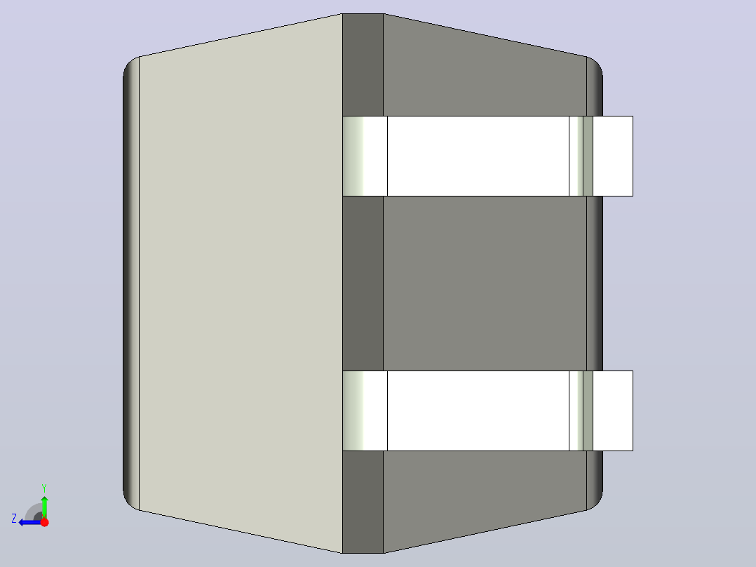 106x SOIC 封装（小外形集成电路）SOIC127P680X239-4N右视图