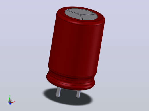 电子器件电容Electrolitic Capacitor Radial 8x12