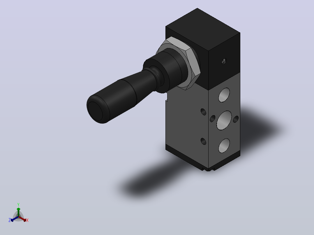 MFHM522-02[MFHM522-02-M]手板阀主视图
