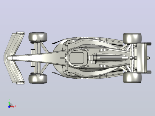 F1方程式赛车前视缩略图