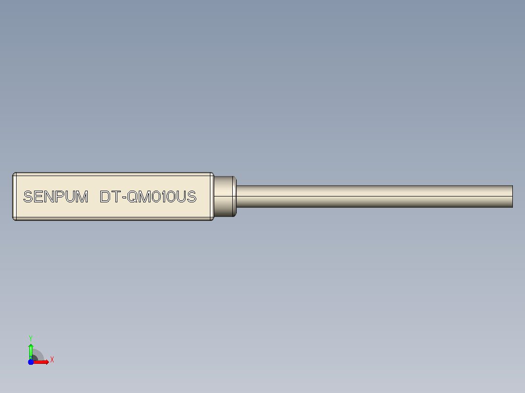 深浦接近传感器 DT-QM010US前视图